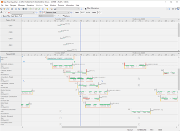 Figure 3: Example of a decision support system for crew disruption management